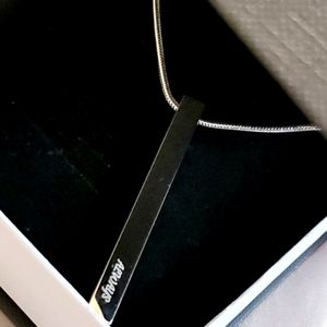 🦋SALE🦋BNIB PERSONALIZED BAR NECKLACE  'ALWAYS'